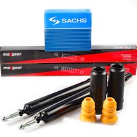 2X Maxgear StoßDäMpfer + Service-Kit Hinten FüR BMW E81 E82 E88 E90-E93