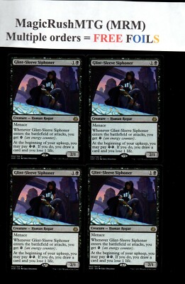MRM ENGLISH 4x Glitzernder Ärmelsiphoner - Glint-Sleeve Siphoner AET