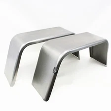 Pair of Square Trailer Fenders (14"-16" wheels)