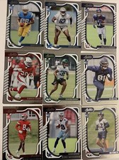 9 Lot 2022 Absolute Football  Rookies