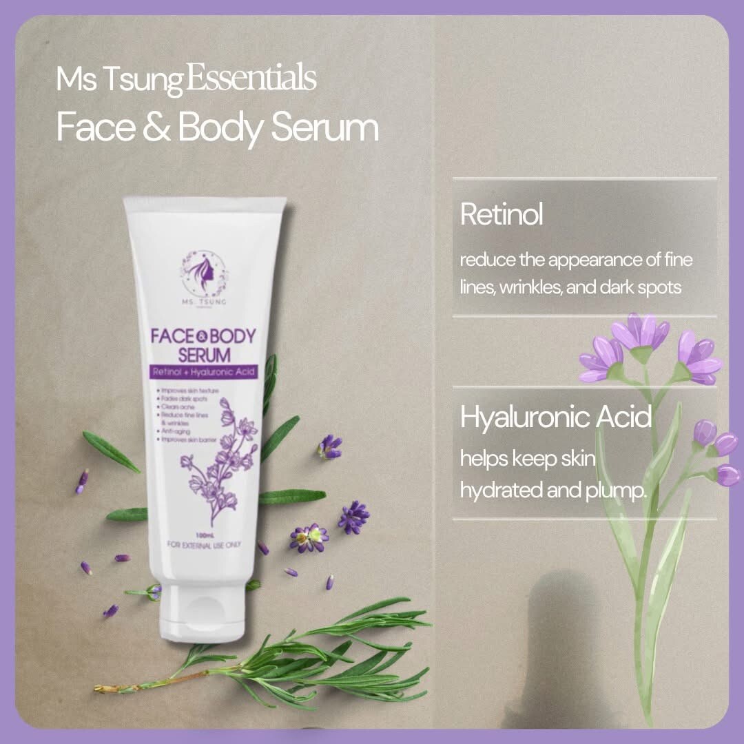 Ms. Tsung Essentials Retinol Face & Body Serum Lotion | eBay