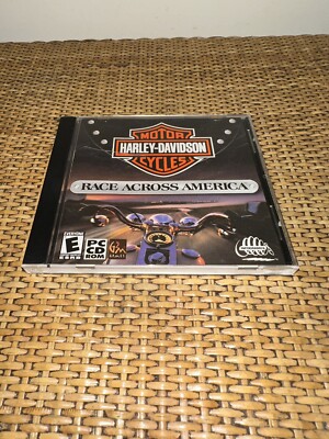 VTG Harley-Davidson: Race Across America (PC CD-ROM, 2000) Jewel Case Win 95/98