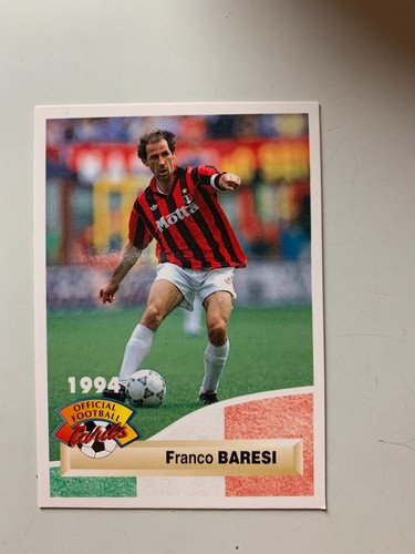 Maillot AC Milan Signé Franco Baresi – 1994 – Certifié Private Signings – Collector Foot