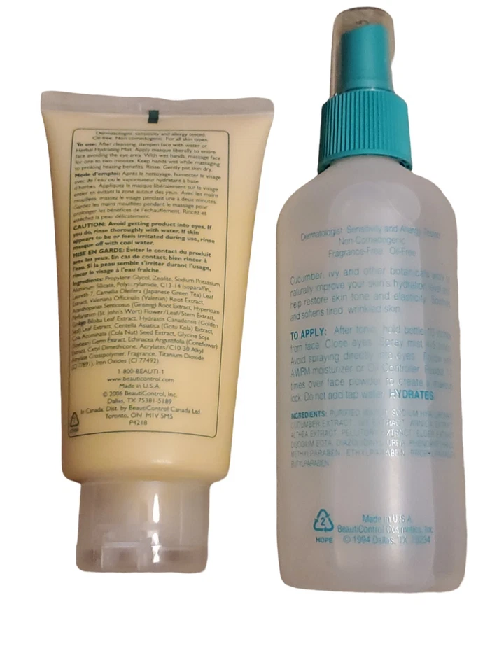 BeautiControl Skinlogics Tendencia Calentadora Mascarilla de Té Verde y Bruma Hidratante de Hierbas  Foto 4 de 4