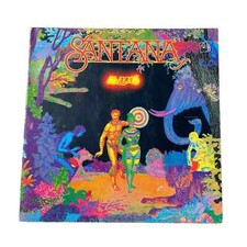 Santana disco 33 giri vinile ''Amigos'' vintage CBS 1976 con presunte firme