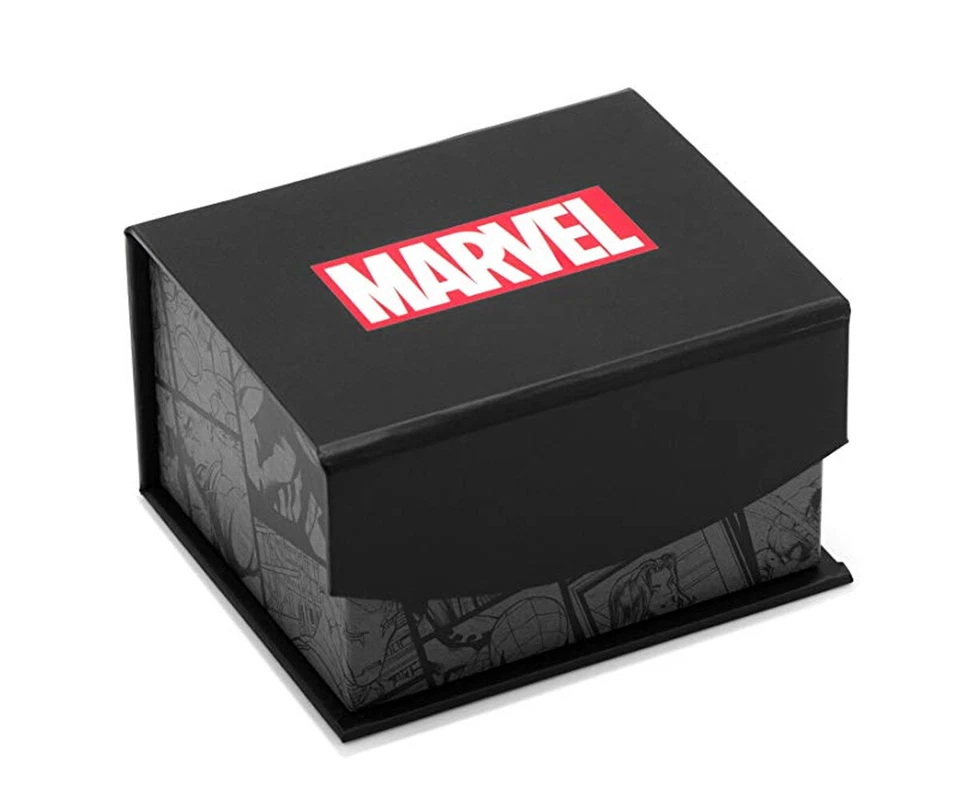 Marvel Spider-Man Mask Tie Bar Officially Licensed Silver Color - Image 2 of 2