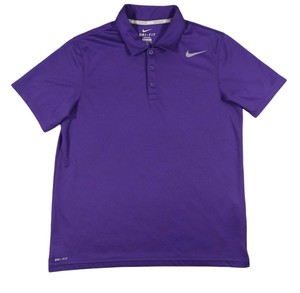 purple golf shirt nike