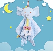 Baby Comforter Blanket Plush Stuffed Animal Security Blanket for Babies Soothe