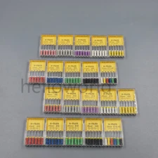 Dental Endo Stainless Steel Root Canal File Hand Use H-Files 21/25/31 mm #15-40