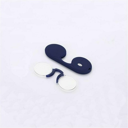 Clip Naso Senza Cornice Ultra Sottile Occhiali da Lettura Mini Portatile Senza Braccia Pieghevole min - Foto 15 di 18