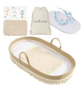 YOMECHEO Baby Changing Basket, Diaper Changing Basket for Baby, Boho Nursery ...