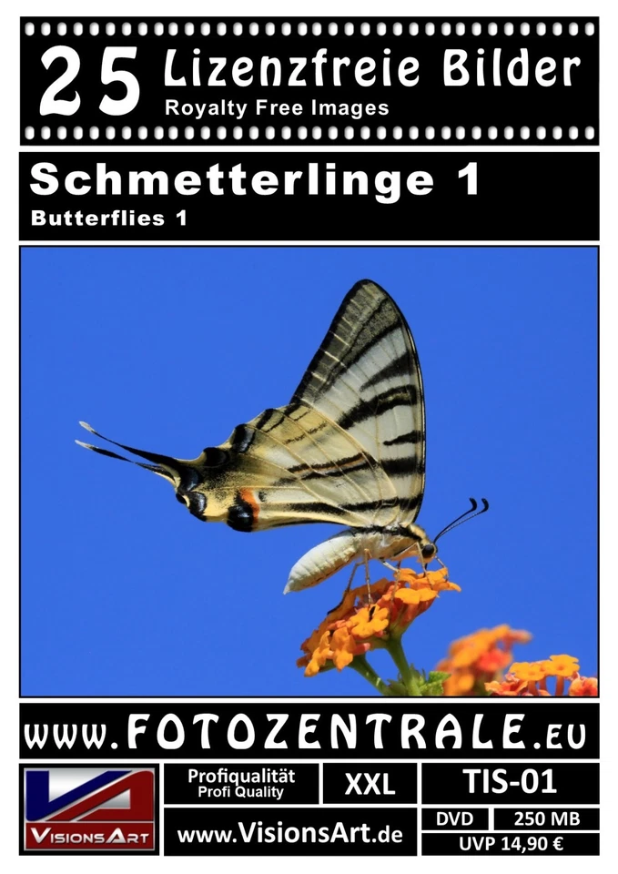 375 Lizenzfreie Profi-Bilder/Fotos! Schmetterlinge (Royalty Free) UVP 220,- - Bild 2 von 4