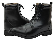 Hispar Glory Ladies Women English Equestrian Horse Riding Laced Paddock Boots