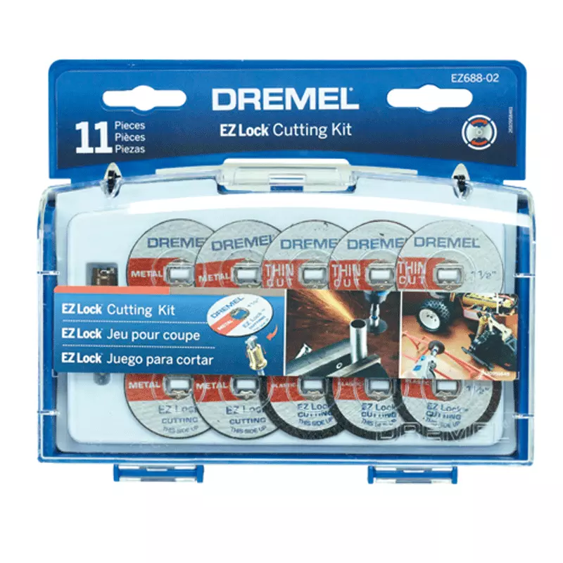 Dremel EZ688 02 EZ Lock Cutting Kit 2615E688AB Lock accessories
