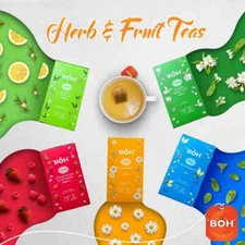 BOH TEA 25s–HERBAL & FRUITY FLAVOURS |BEST-SELLING MALAYSIAN TEA | FREE SHIPPING