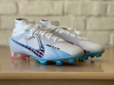 Nike Zoom Superfly 9 Elite FG ACC Blast Pack White Blue DJ4977-146