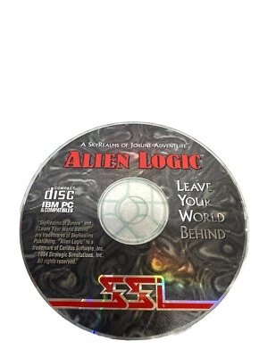 Skyrealms of Jorune Alien Logic: Leave Your World Behind  IBM PC CD-ROM, VG - Picture 2 of 3