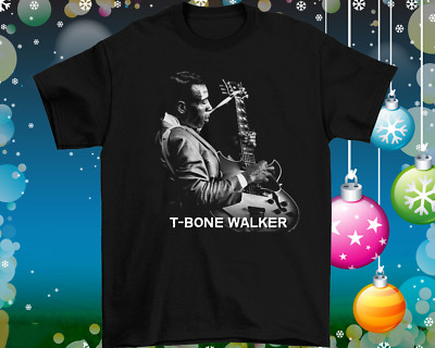 T-Bone Walker BlacK MEN jAZZ T  Shirt Size S M L 234XL EG450Model