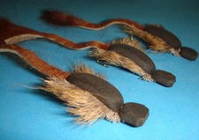 FLY FISHING FLIES - Natural MORRISH MOUSE size #6 (3 pcs.)