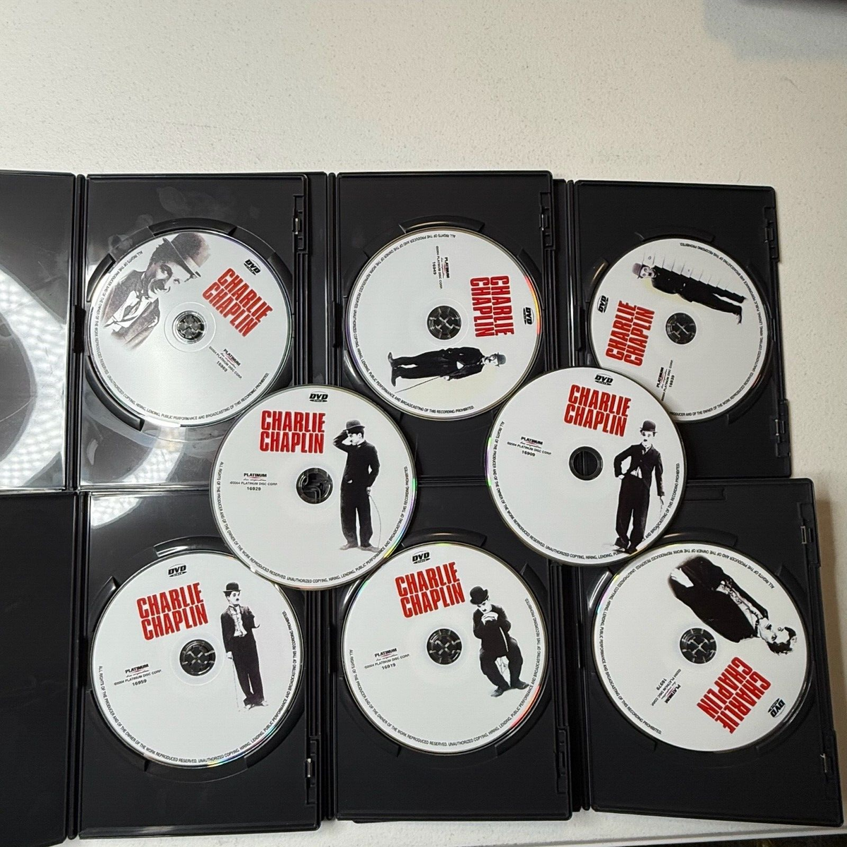 Charlie Chaplin 8-DVD Collection – 58 Features, Over 18 Hours