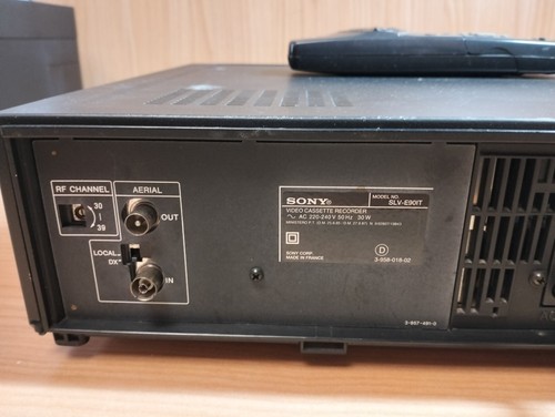 Videoregistratore VHS SONY SLV E90 - Foto 7 di 8