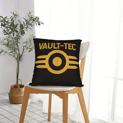 Kissenbezug Fallout Vault tec 45x45cm schwarz