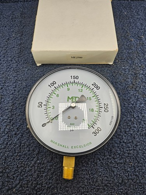 #ad #ad MEC MEJ580: 1 4quot; MNPT Bottom Mount Dry Pressure Gauge 0–300 PSI 4quot; Dial $120.32