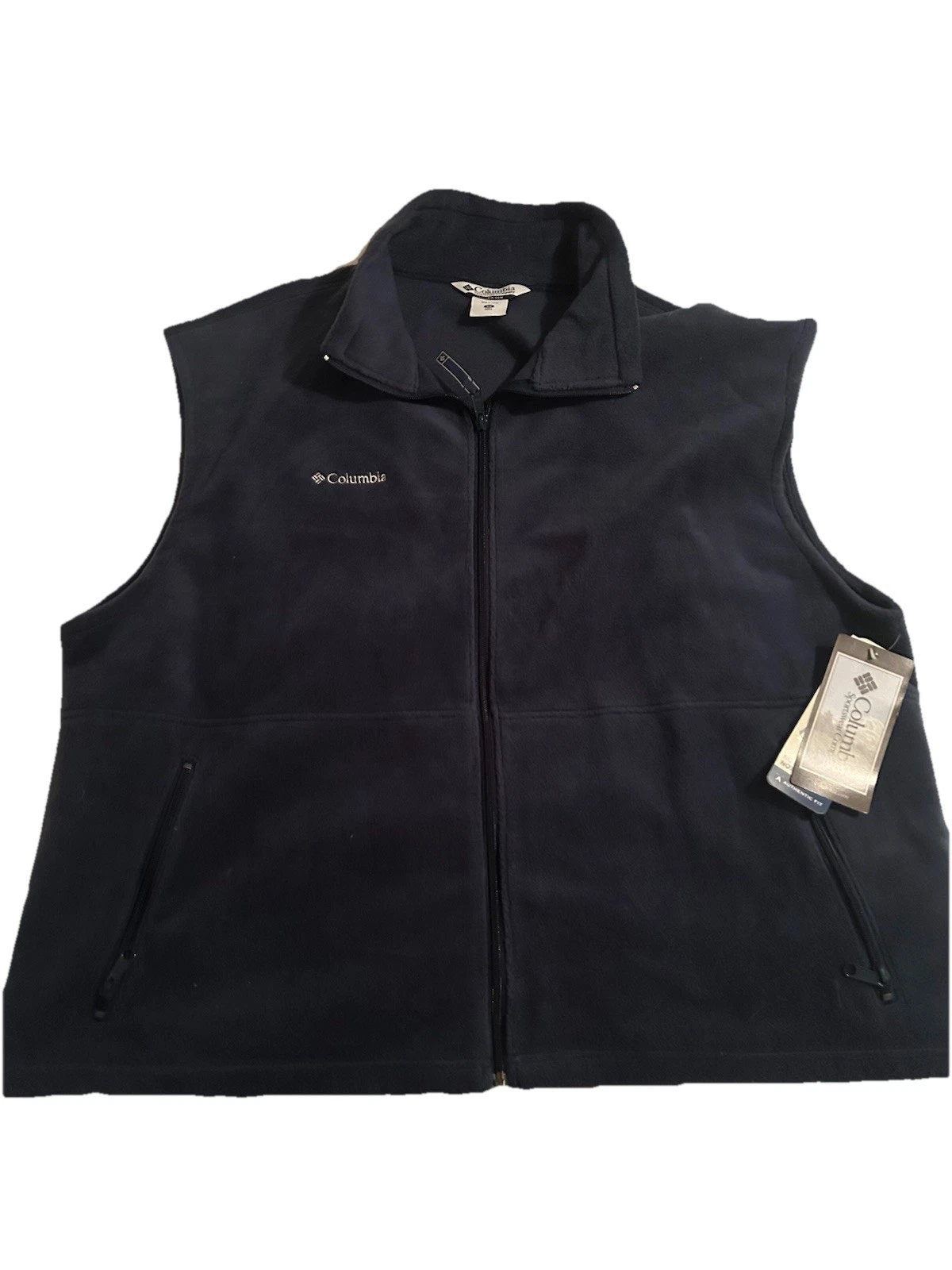 New Columbia Cathedral Peak Vest Mens 3X Navy Full Zip Outdoor Fleece NWT $45
Opens in a new window