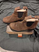 FILSON X Blundstone Boots 2535 Men’s Size US 12 AU 11 Sienna Waxed Suede NIB