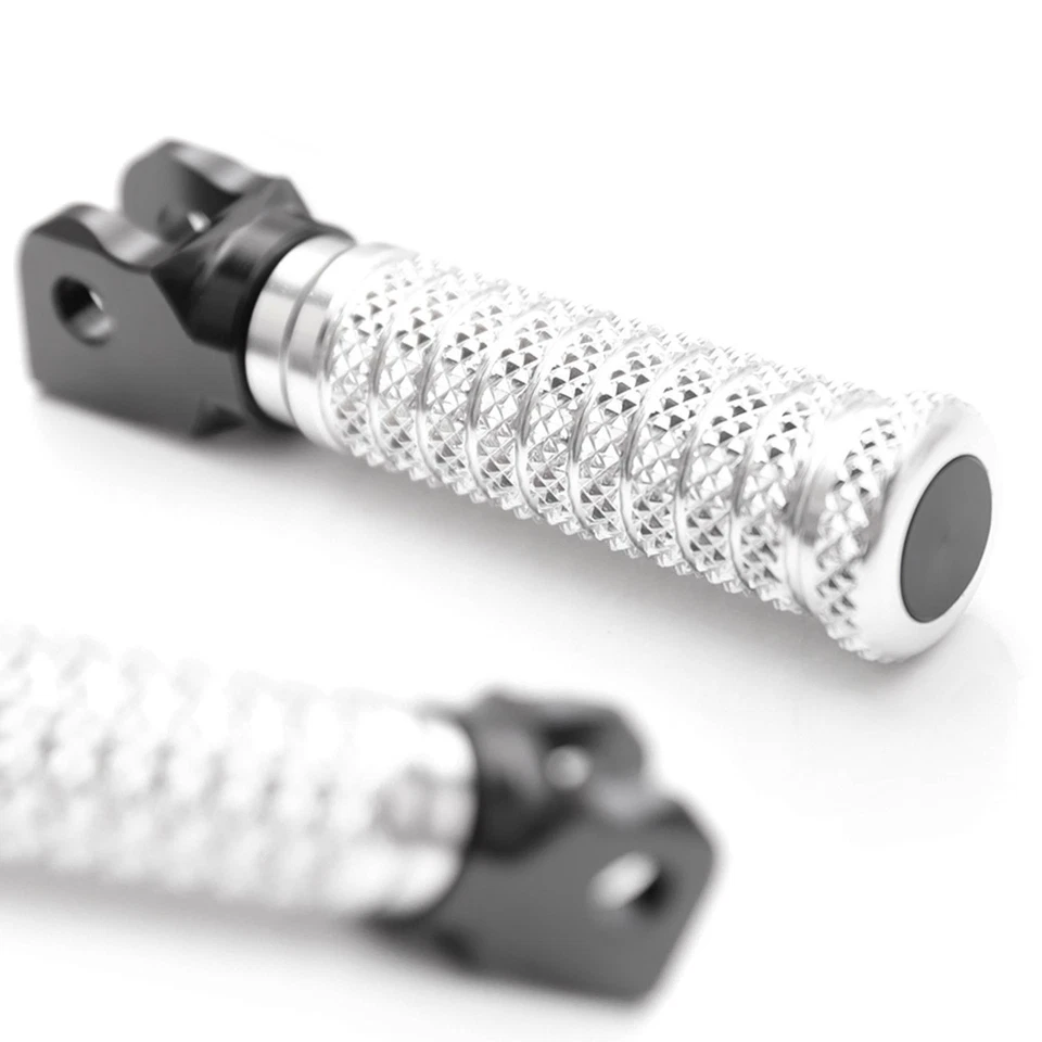 POLE CNC Rider Front Foot Pegs For Ducati 749 / 999 / R/S 03 04 05 06 - Imagem 4 de 4