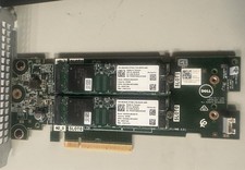 Dell Boss M.2 SSD PCIe Storage Controller W/ 2x240GB SSD Dell P/N: 03JT49 0919J9