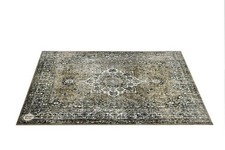 Drum N Base 6' x 5.25 Green Vintage Persian Style Stage Rug - VP185-GRN