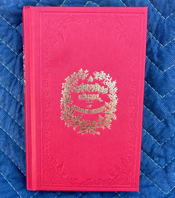 A Christmas Carol by Charles Dickens-2025 Beautiful Reproduction! Embossed Cover