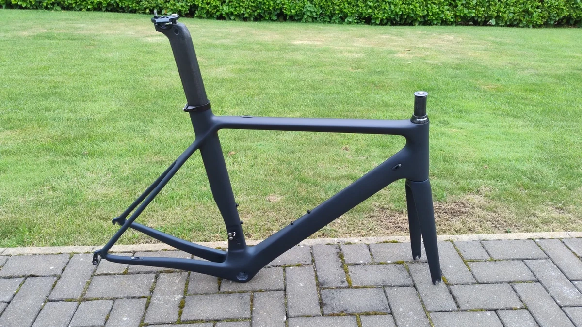 Carbon Rennrad Rahmenset Tideace FM-R011 Größe 56 Felgenbremse