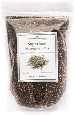Superfood Microgreen Seeds Mix | for Microgreens Growing Trays | 1 LB Purple 