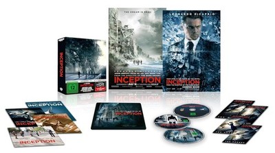 Inception Ultimate Collectors Edition 4K UHD + Steelbook + Artcards NEU OVP