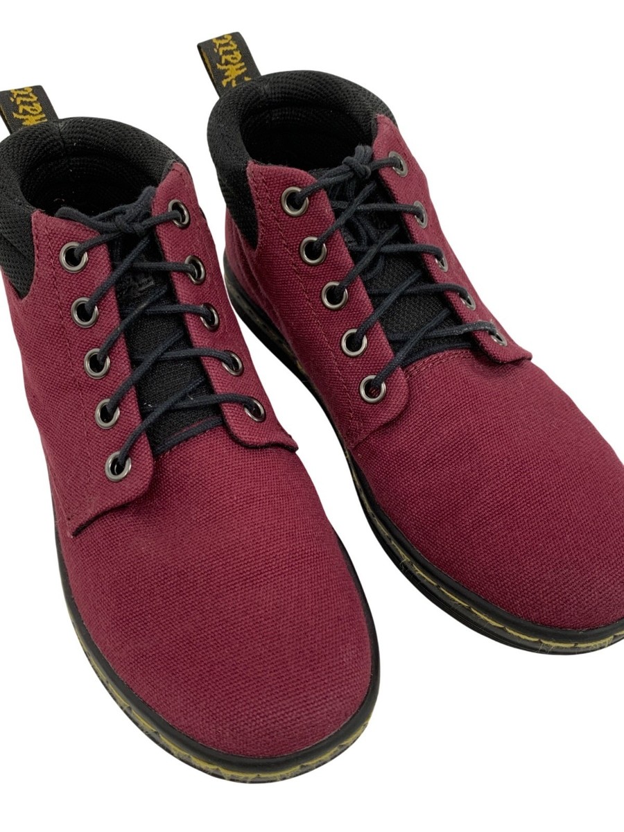 Dr. Martens Belmont 5-Eye Canvas Boots Size 5 US Womens  display picture 1