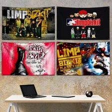 Limp Bizkits Fans Metal band Flag Banner Tapestry Hanging Wall Art Decor 3x5Ft