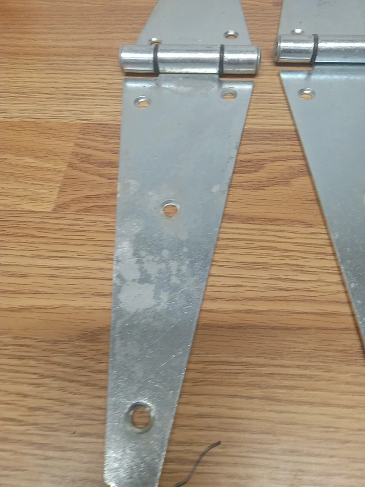 Everbilt Heavy Duty Strap Hinge Zinc-Plated 10" x 10" 15406, NOS - Image 3 of 4