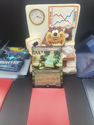 Sandstorm Salvager - Foil Extended Art Showcase BIG  MTG
