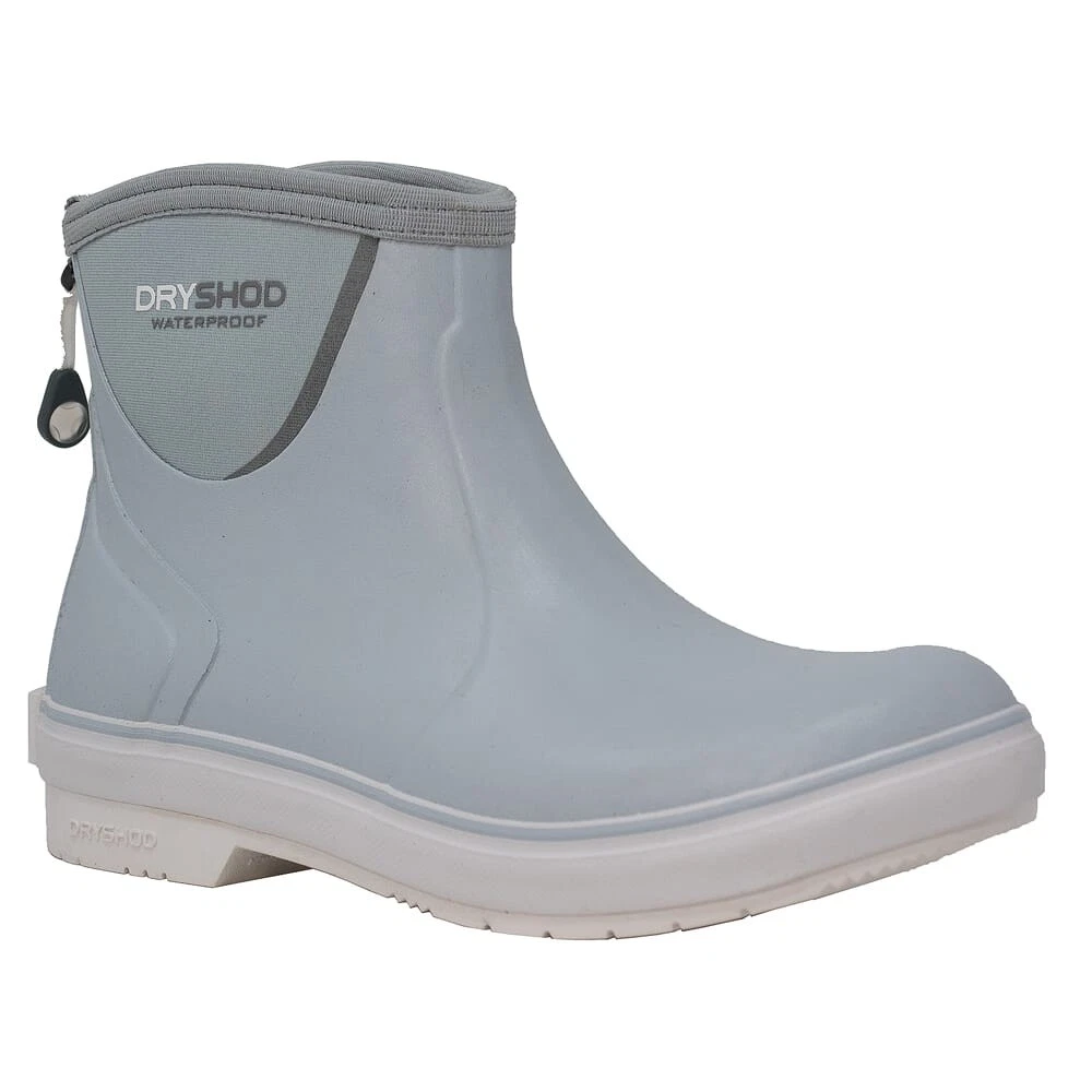 Dryshod Slipnot Deck Boot Ghost Grey Waterproof Ankle Boots (SLN-WA-GH-W)