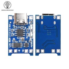 1/2/5/10PCS Type-C USB 5V 1A 18650 TP4056 Lithium Battery Charging Board Charger