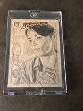 Indiana Jones Heritage Sketch card Chris Henderson 1/1