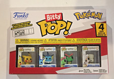 Funko Pokemon Bitty POP! Minifigura de vinilo paquete de 4 con Pikachu Vaporeon y más