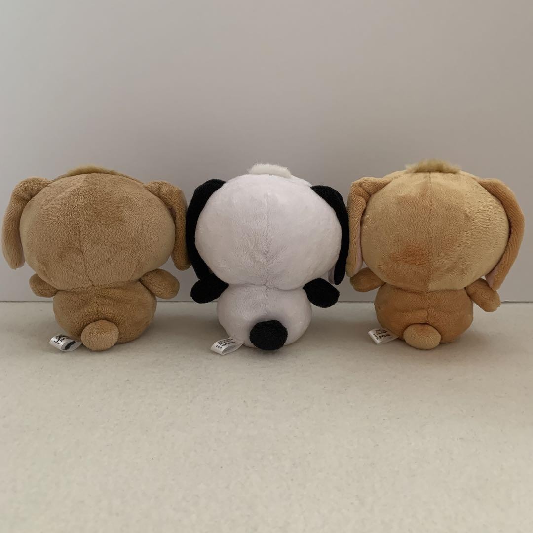 Sanrio Sugarbunnies Heartland plush toy set of 3 Pandausa Latteusa