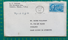 US letter 1947, To L'abbe Georges Vuillermoz, confidant of Grand Duke Jean