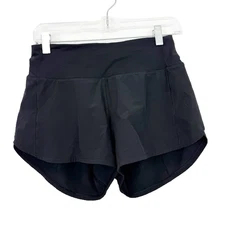 Lululemon Speed Up Shorts in Black Size 4 Brief Lined