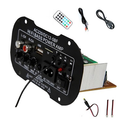 220 V Auto Bluetooth HiFi Bass, Power Subwoofer, AMP Board, Digital Power