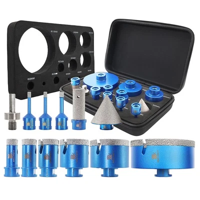 BRSCHNITT Diamantbohrerset zum Schneiden Fliesen geeignet Winkelschleifer M14