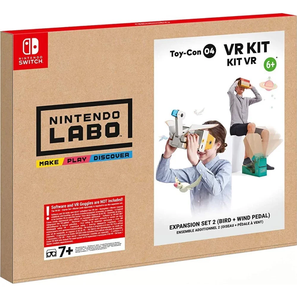Nintendo Labo Toy-Con 04: VR Kit - Expansion Set 2 - Bird + Wind